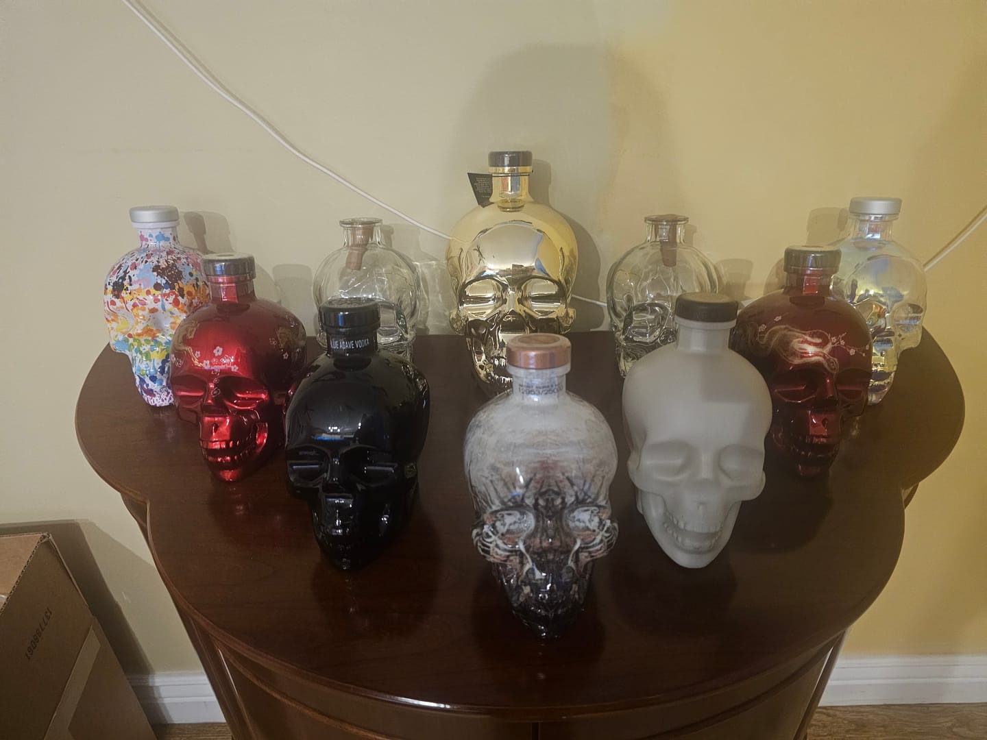 Customer photo review of Crystal Head Vodka Lunar New Year Of The Snake (2025 Limited Edition)