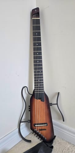 Customer photo review of Donner HUSH™ C Nylon String Travel Guitar