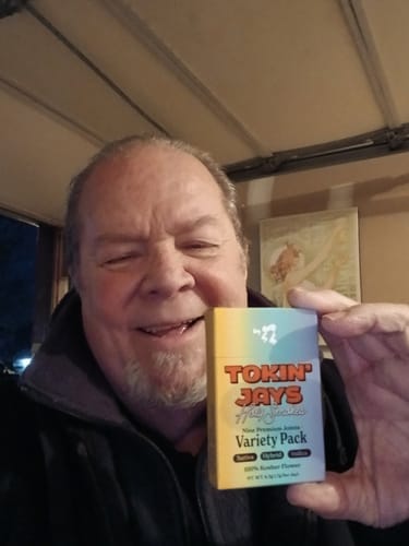 Customer photo review of Tokin' Jays Variety Pack