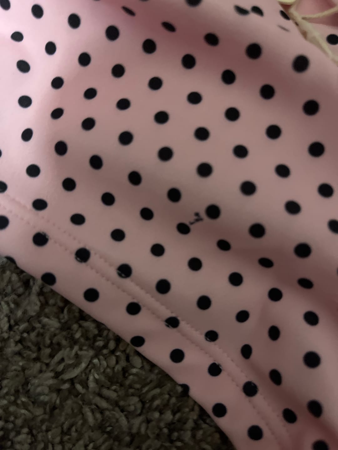 Customer photo review of Seamolly Polka Dots Bowknot Low Rise Bikini Bottom Cheeky Swim Boyshorts