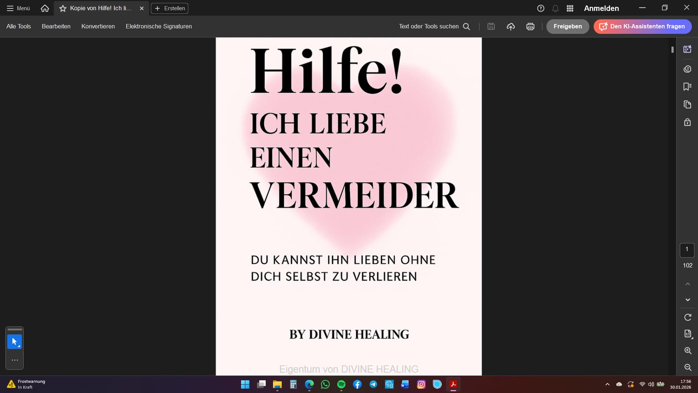 Customer photo review of E-Book: Hilfe! Ich liebe einen Vermeider