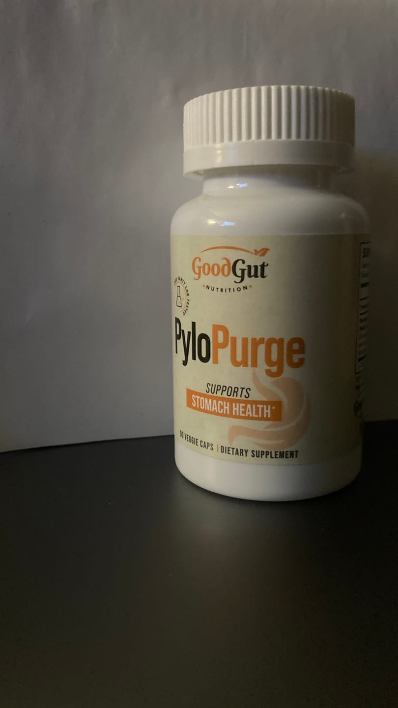 Customer photo review of PyloPurge - Herbal Treatment For H Pylori Bacteria