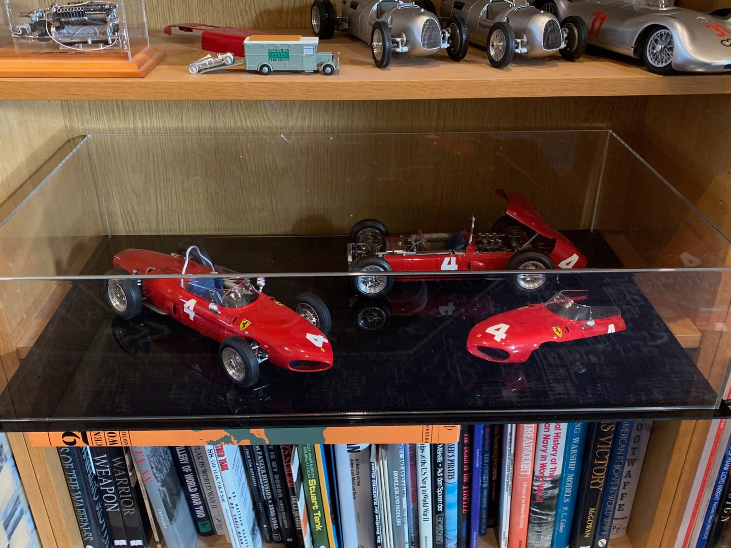 Customer photo review of Versatile Acrylic Display Cases with Double Sheet Base with Clear Case