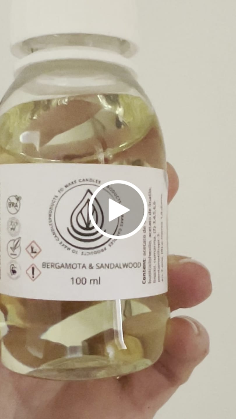 Customer video review of Fragancia BERGAMOTA & SANDALWOOD