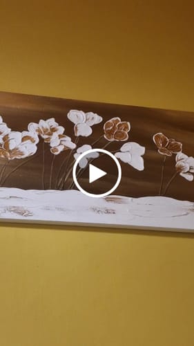 Customer review photo for Plaster Art Texture Painting #SG278