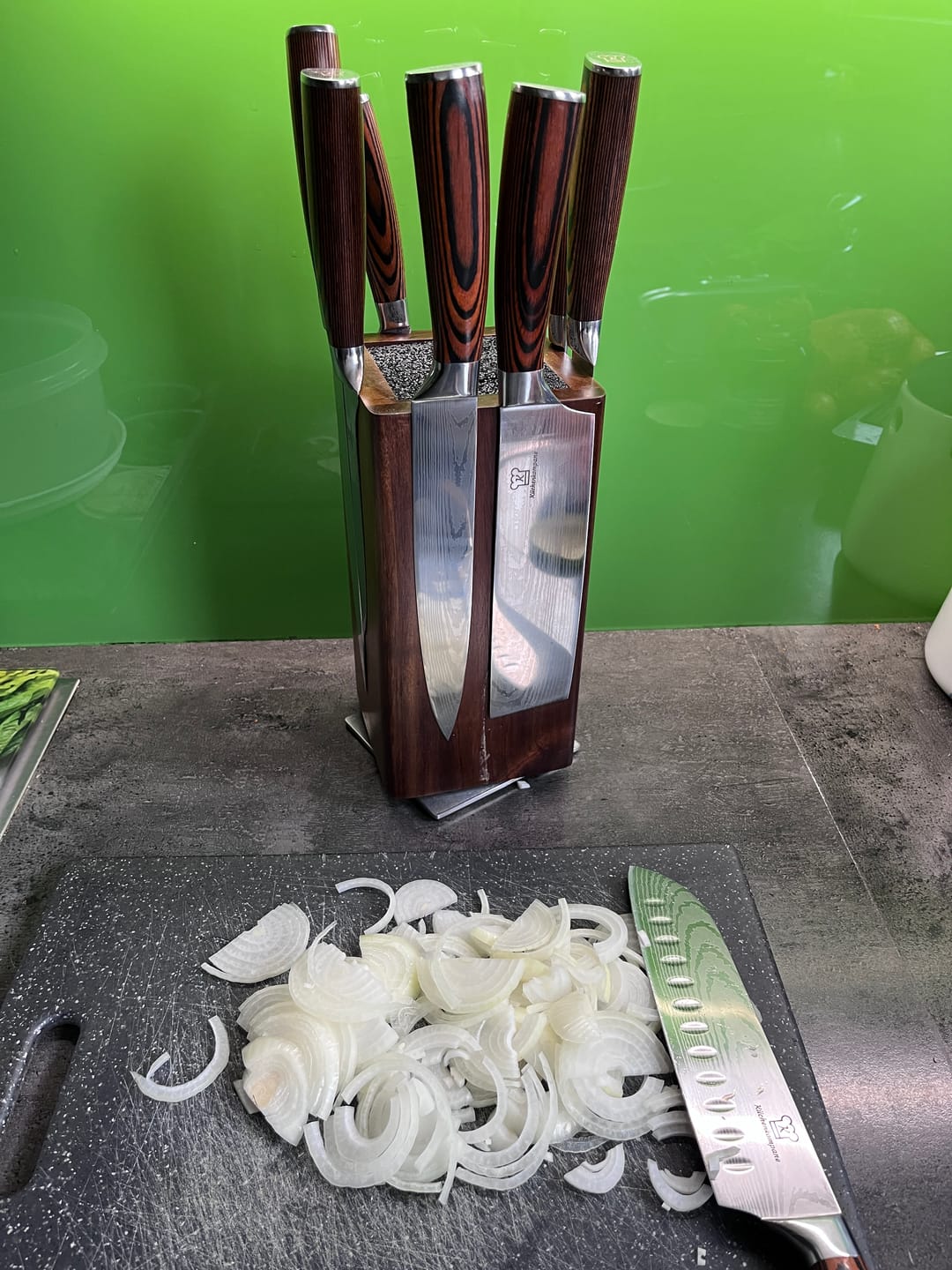 Customer photo review of Akarui Messerset Premium 8-teilig