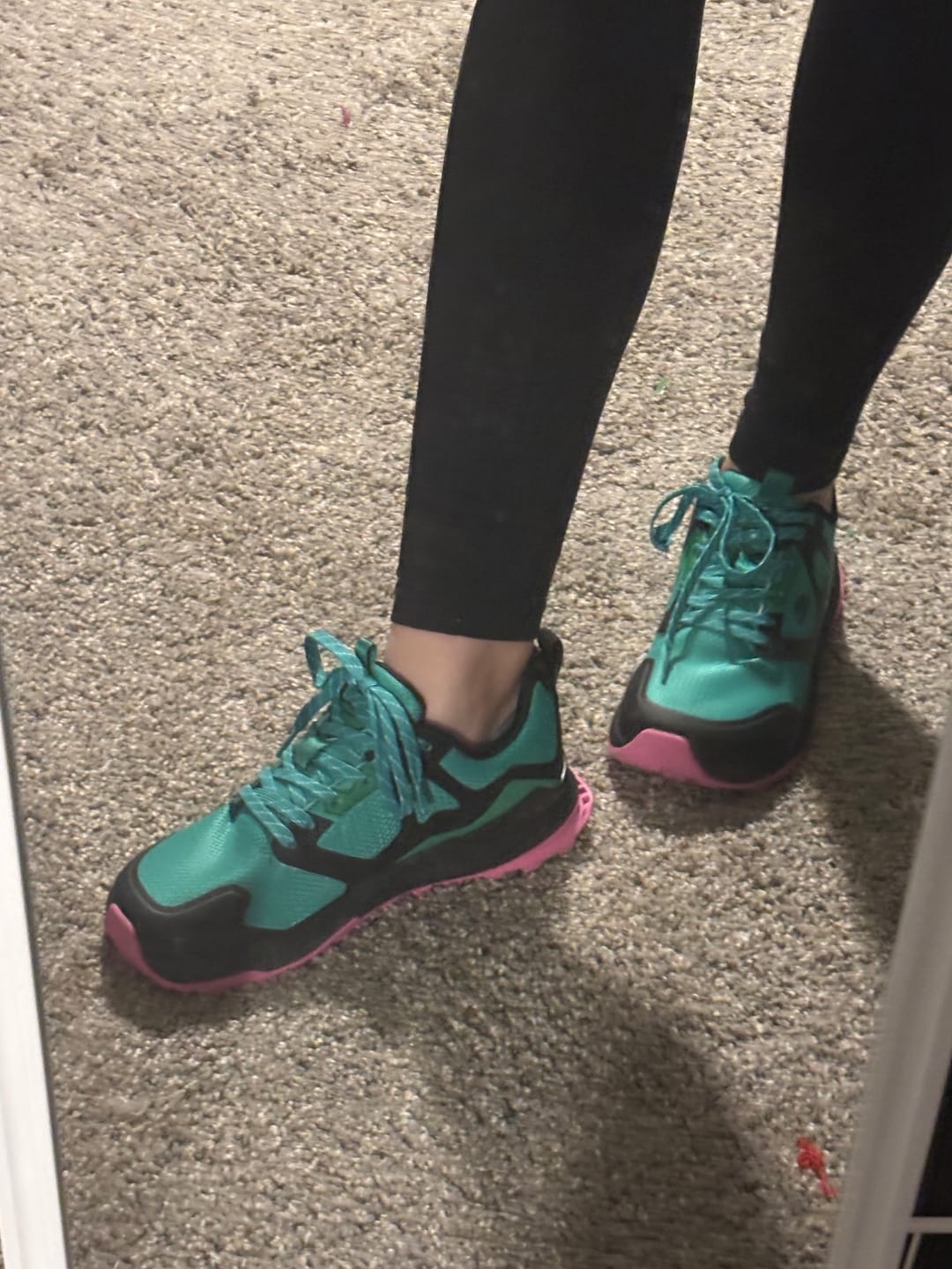 Customer photo review of Aurora - Wide Toe Sneakers