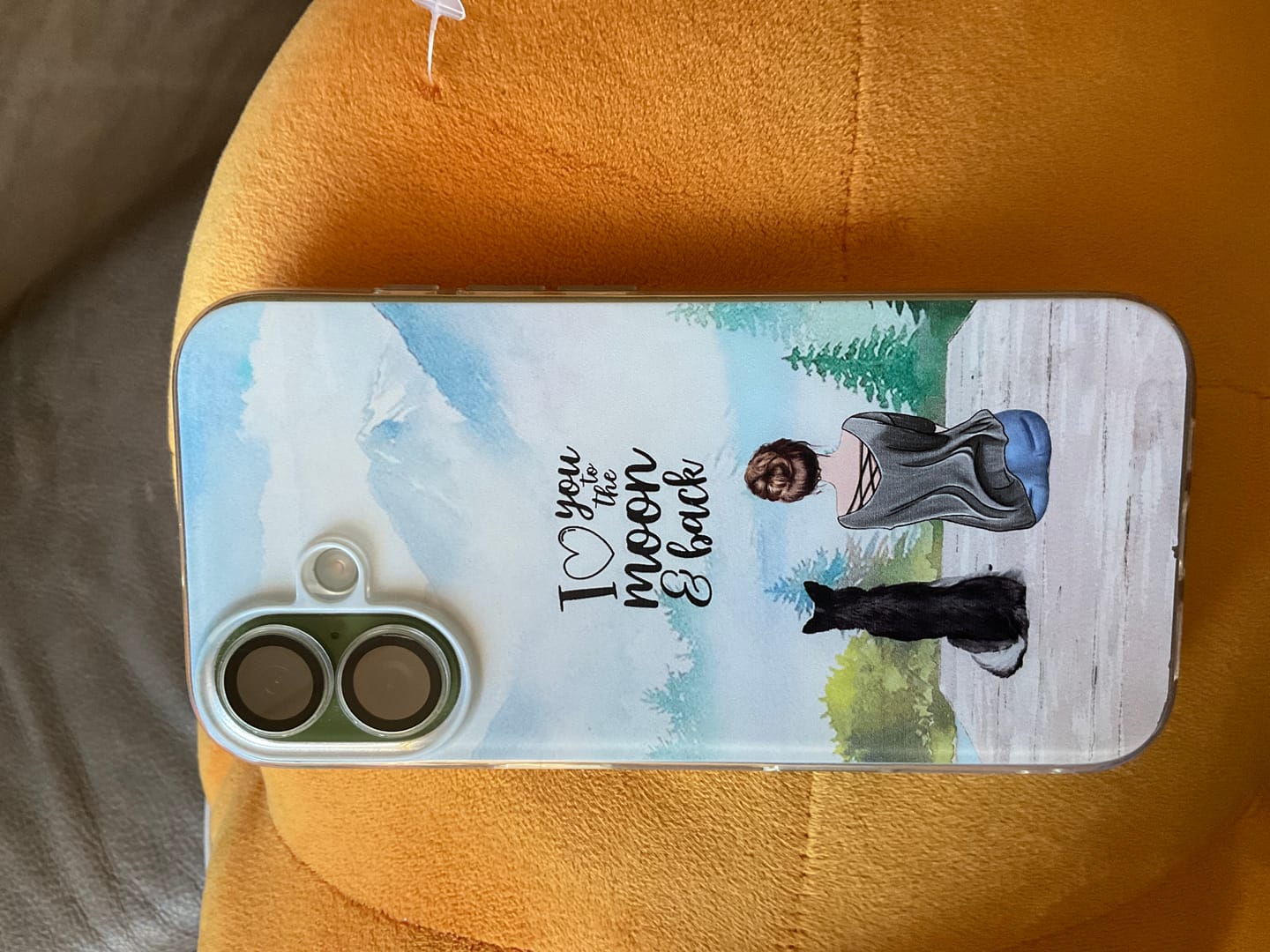 Customer photo review of Unterwegs mit Haustier - Individuelle Handyhülle