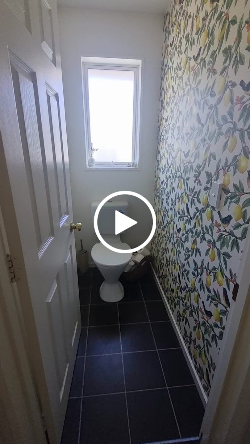Customer video review of Ponderosa Bird and Lemon Wallpaper - Cream/Orange
