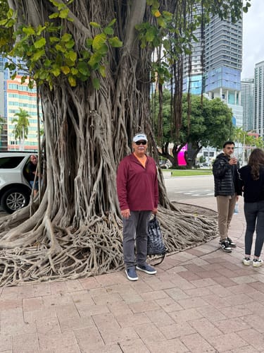 Customer photo review of Smoaked It Men's Twilight Quarter Zip