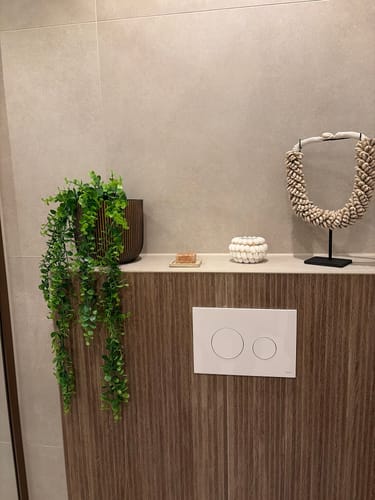 Customer photo review of Eucalyptus Kunst Hangplant 2 takken 65cm