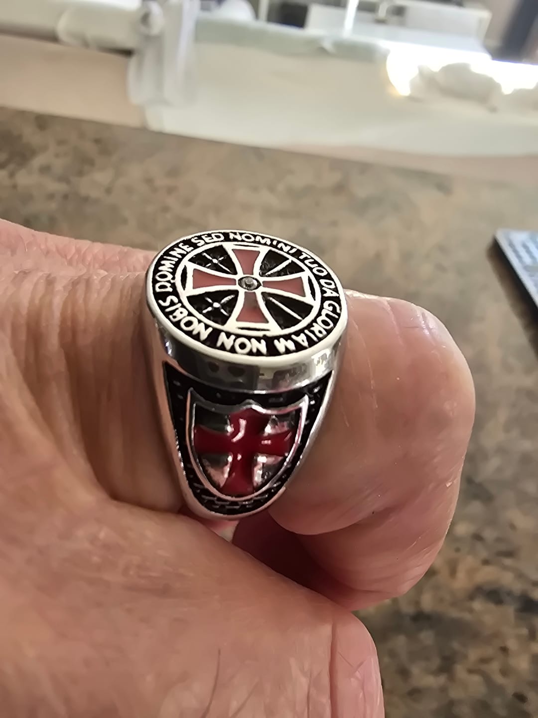 Customer photo review of Bague de la Reconquête 2