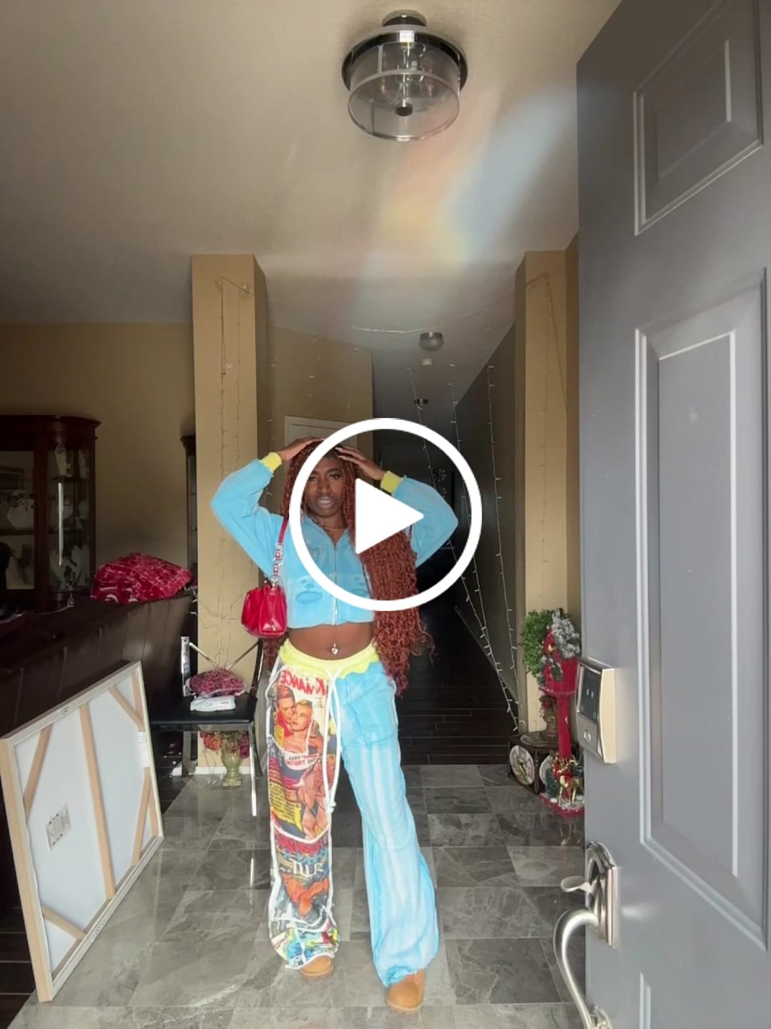 Customer video review of COMIC SWEATS
