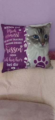 Customer photo review of Seelentröster - Individuelles Kissen