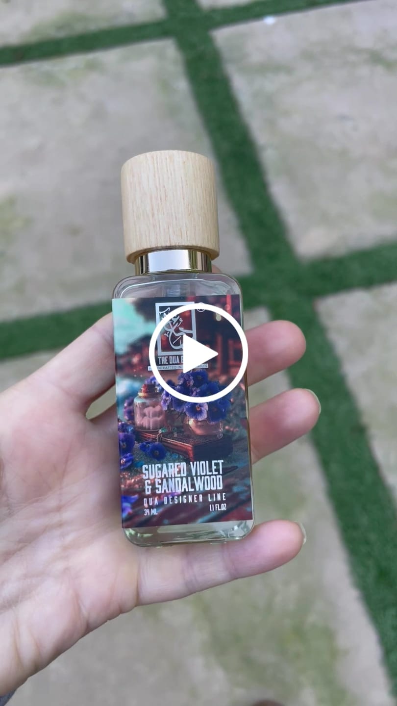 Customer video review of Sugared Violet & Sandalwood