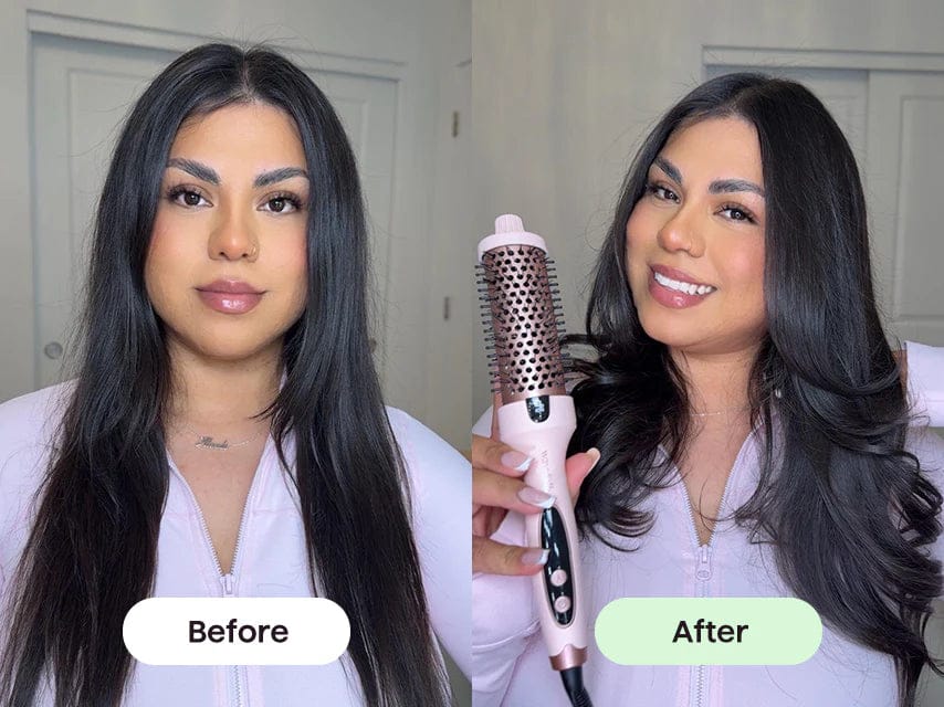 Customer photo review of Brosse Coiffante Salon 3-en-1 Pro