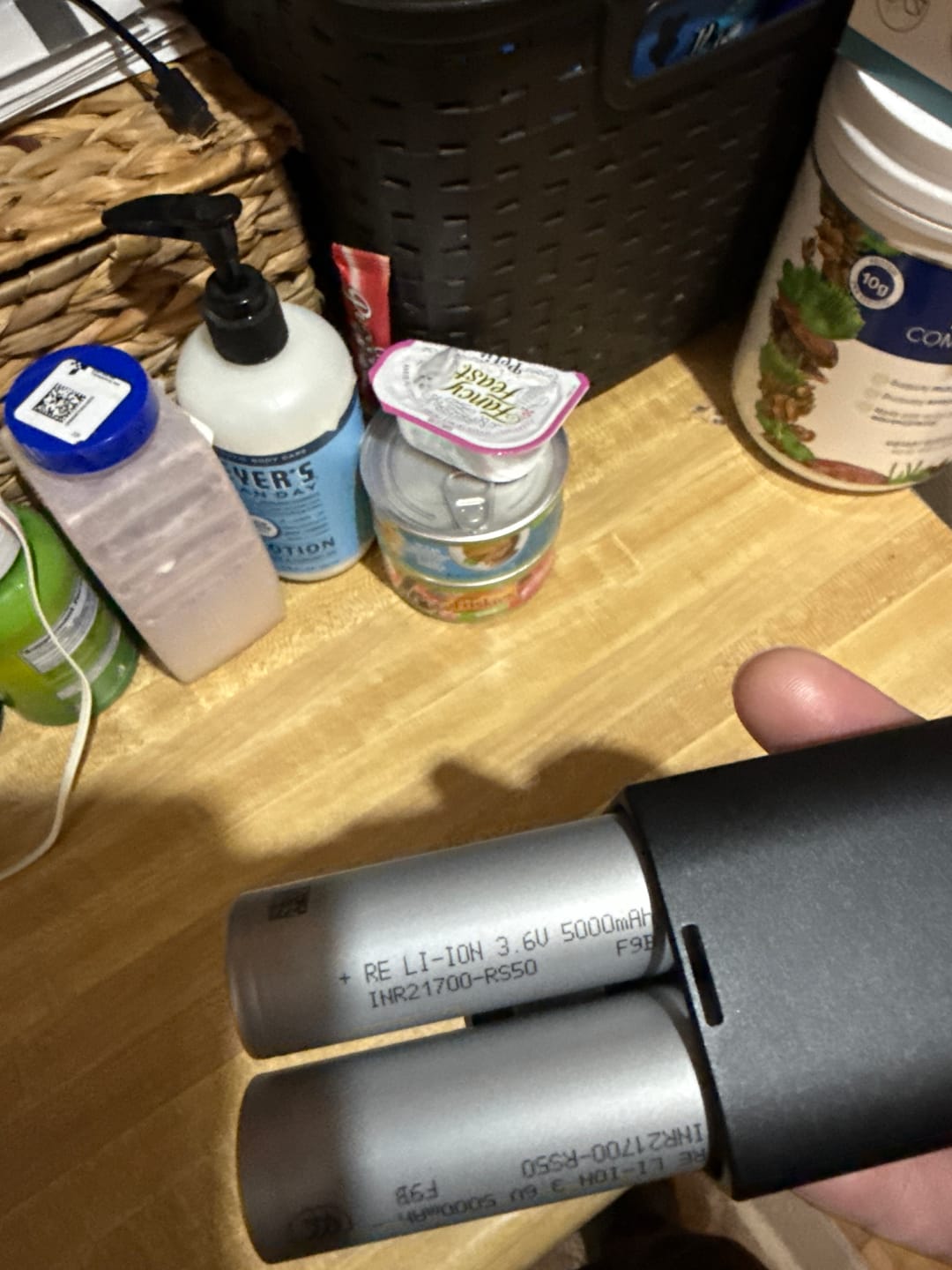 Customer photo review of Reliance RS50 21700 5000mAh 70A Battery