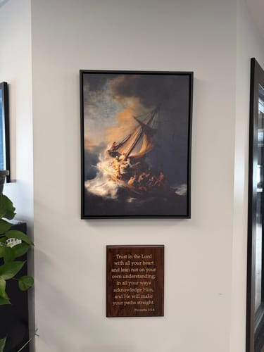 Customer photo review of The Storm on the Sea of Galilee | Rembrandt | 1633