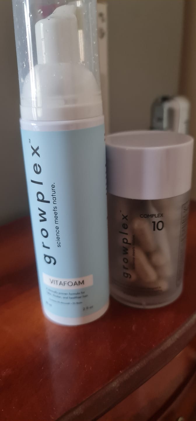 Customer photo review of Hair Loss Prevention Kit
