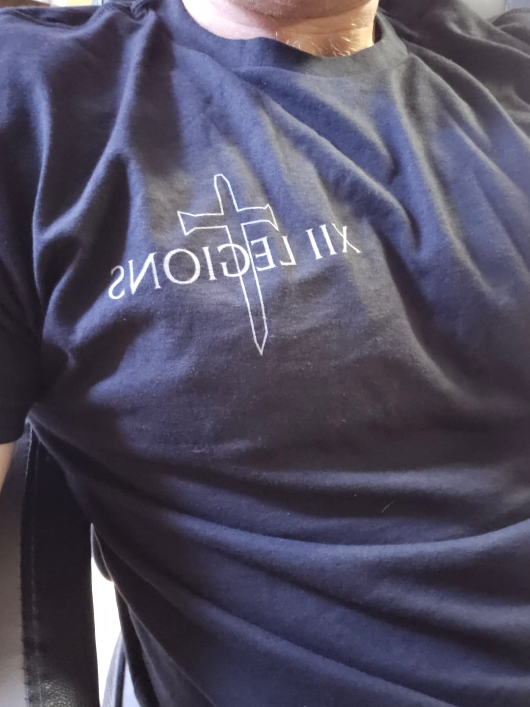 Customer photo review of ISAIAH 6:8 T-shirt