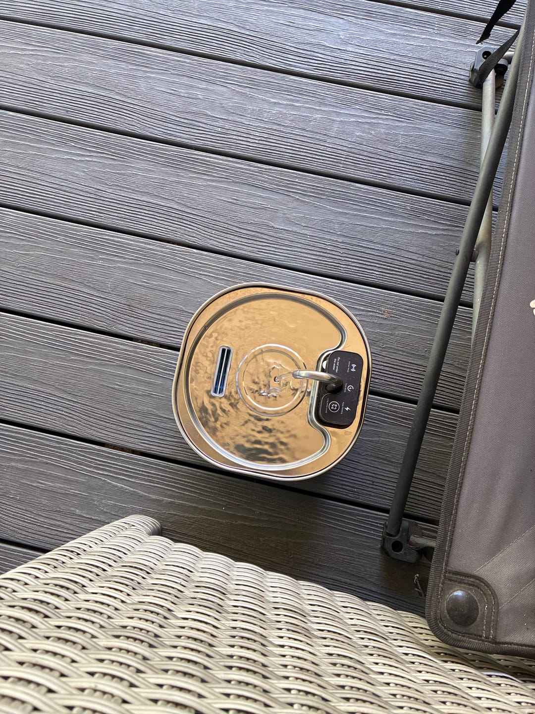 Customer photo review of 3.2L Wireless Whisker Co Drinking Fountain and Filter Replacement Packs