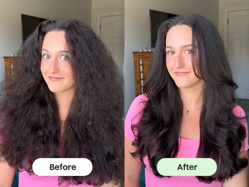 Customer photo review of Brosse Coiffante Salon 3-en-1 Pro