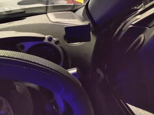 Customer photo review of ClicOn No Holes Right Hand Dash Mount for Nissan 370 Z (09-20)