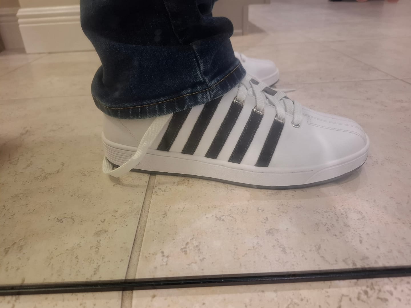 Customer photo review of 03629-106-M | COURT PRO II CMF | WHITE/GRAY