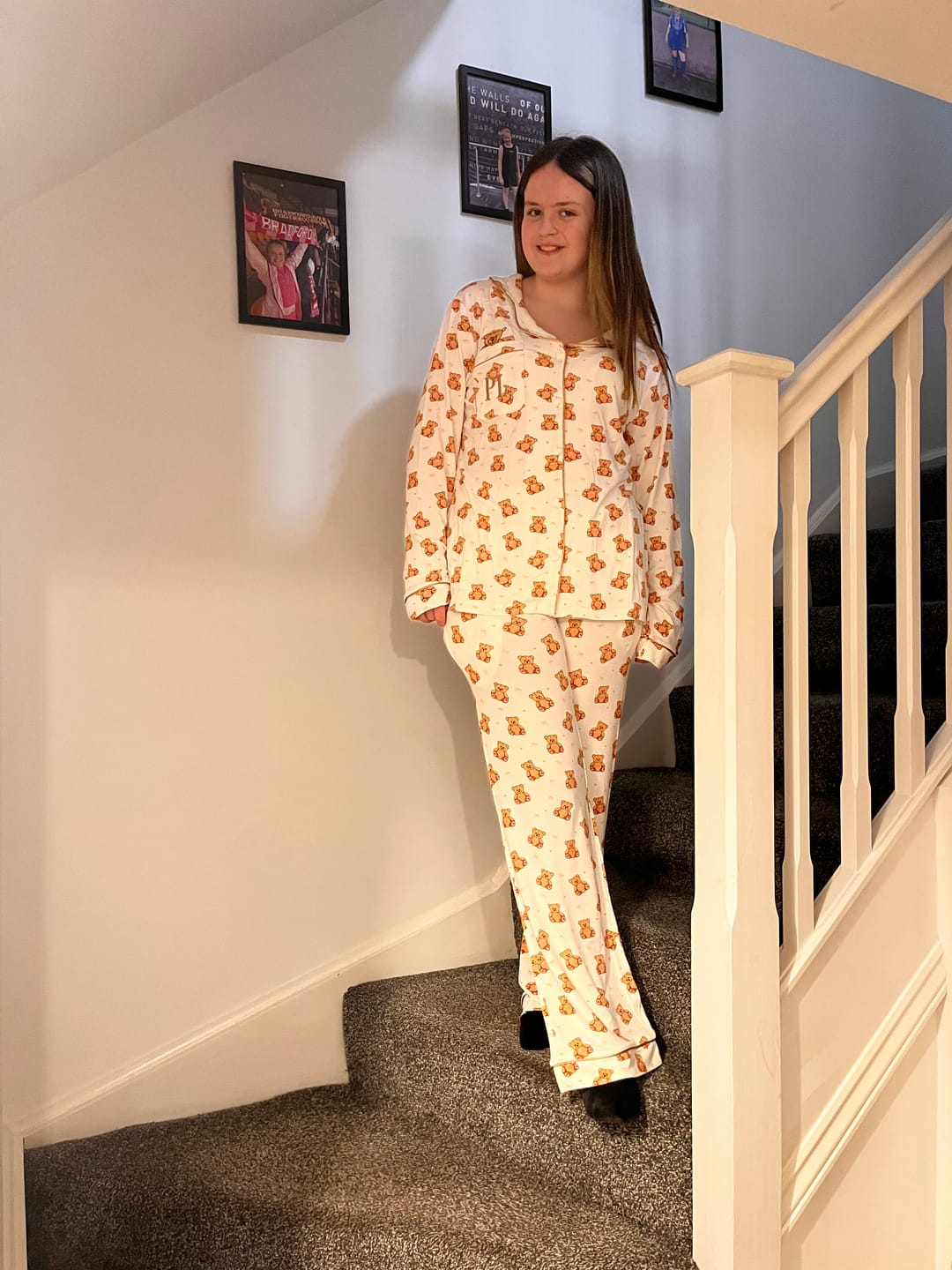 Customer photo review of Women's Teddy Bear Pyjamas