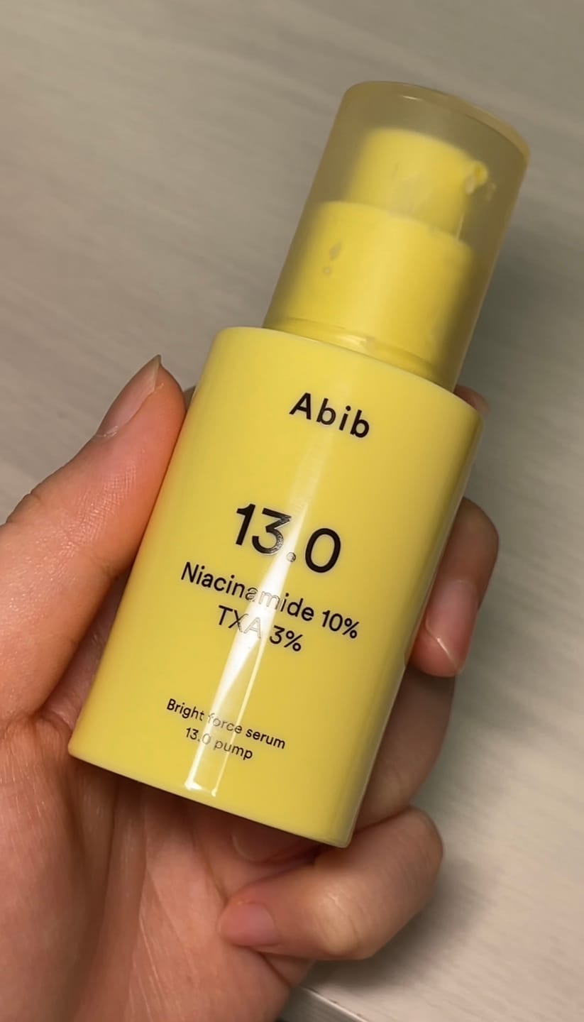 Customer photo review of Bright force serum 13.0 pump