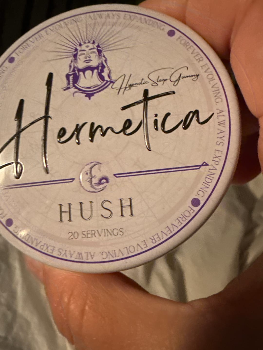 Customer photo review of Hush Gummies – Herbal Sleep & Relaxation Aid