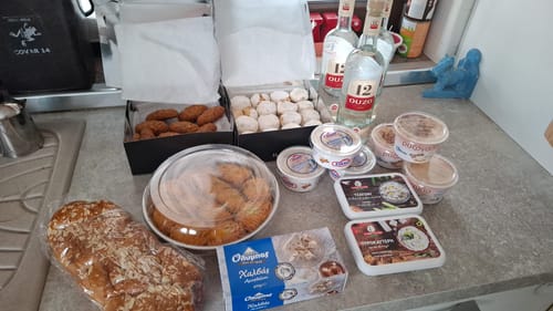 Customer photo review of Traditional Greek Rizogalo with Mastic – Authentic Recipe & Low-Fat Delight (3×180g)