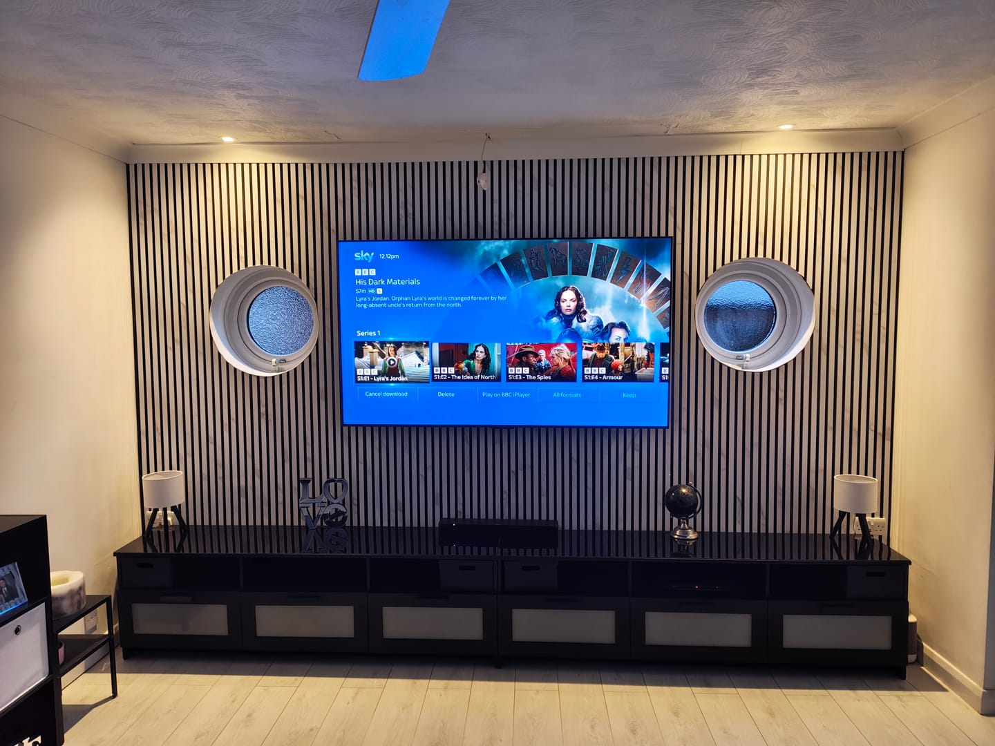 Customer photo review of Premium Acoustic Marble Wall Panel (Multiple Colours)