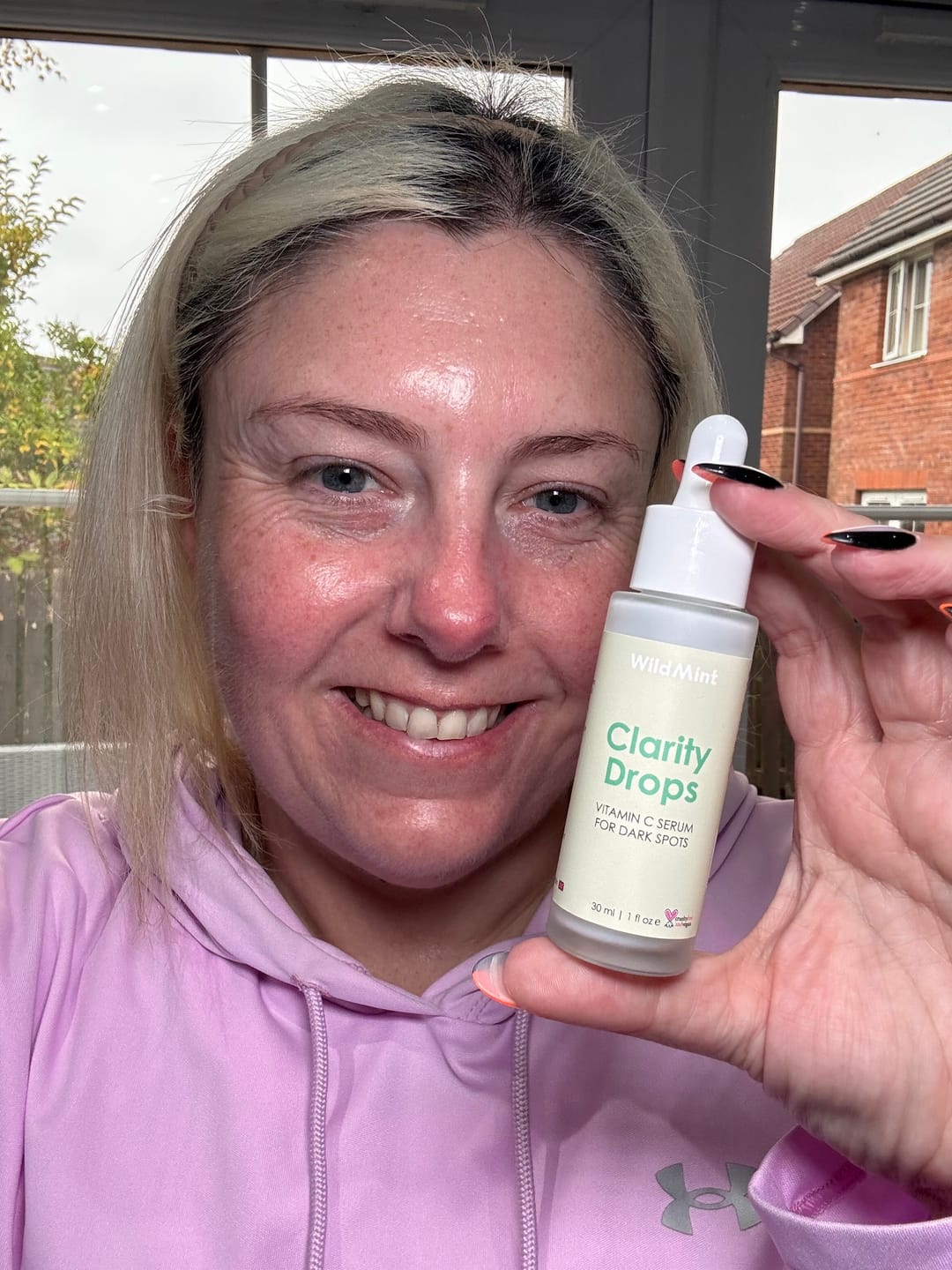 Customer photo review of Clarity Drops
