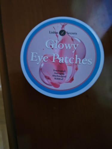 Kundenbewertung mit Foto zu Glowy Eye Patches (60Stk) gegen Augenringe und Fältchen