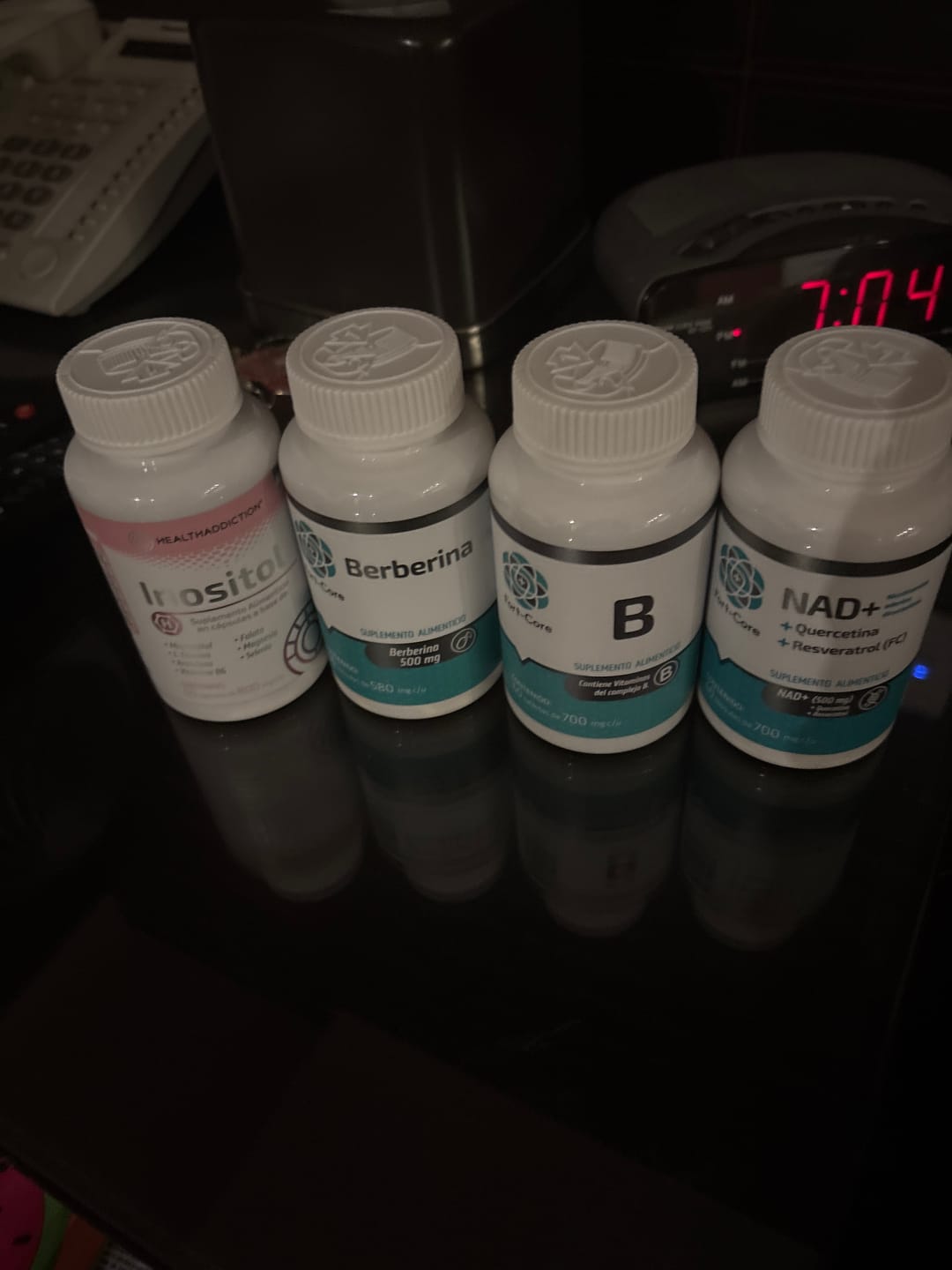 Customer photo review of NAD+ Quercetina y Resveratrol Fort Core