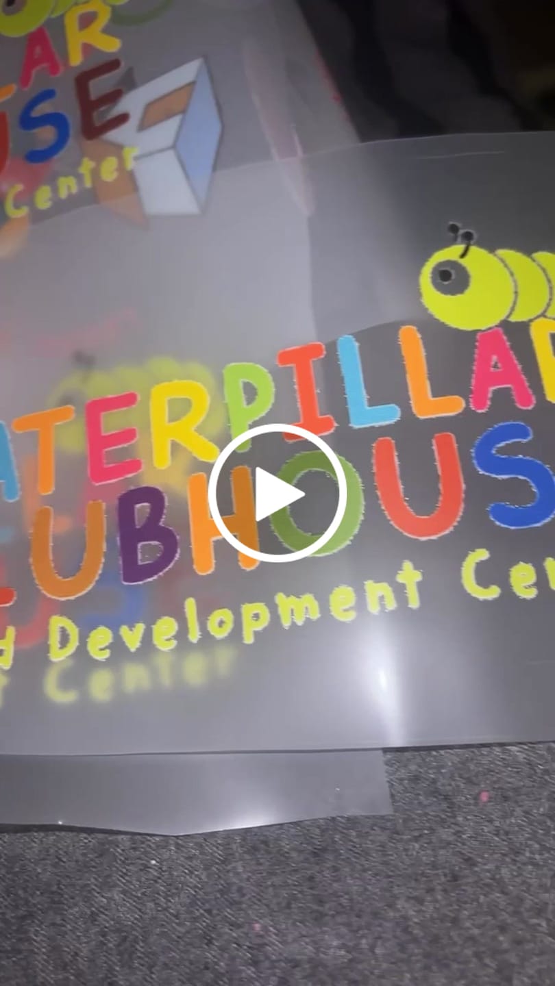 Customer video review of Build Your UV DTF Gang Sheet