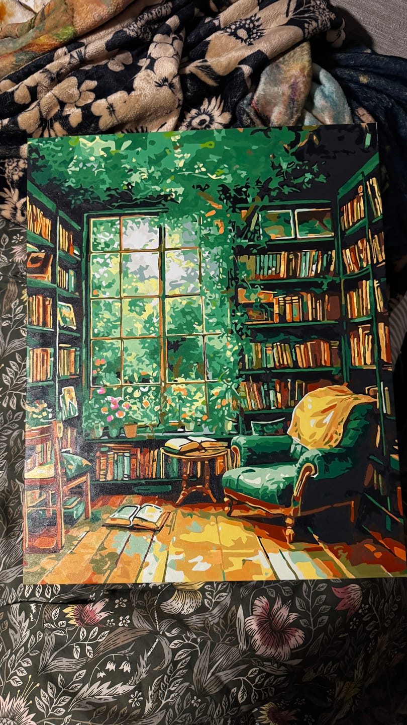 Customer photo review of Verdant Book Nook