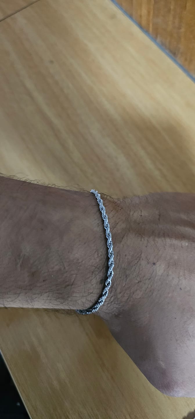 Customer photo review of Pulsera Rope 3mm