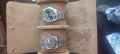 Customer photo review of W.O.E. Watch Tube - Tiger Stripe