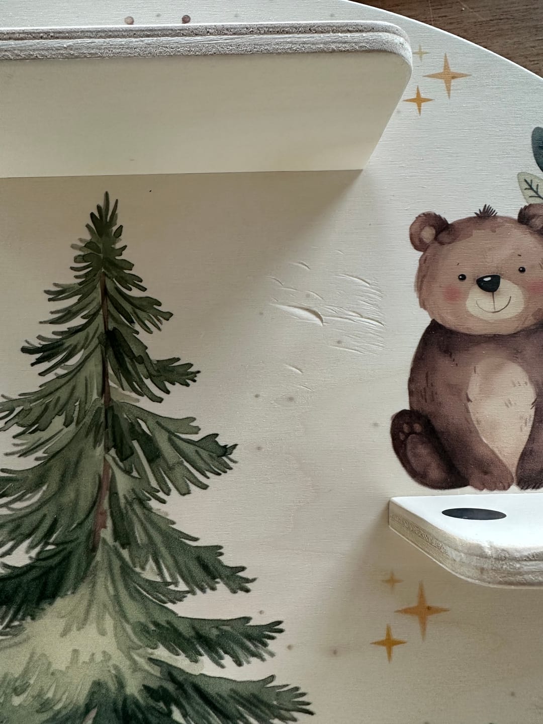 Customer photo review of Kinderzimmer Aufbewahrung Waldtier-Bundle: Erinnerungskiste, Tonieregal, Garderobe