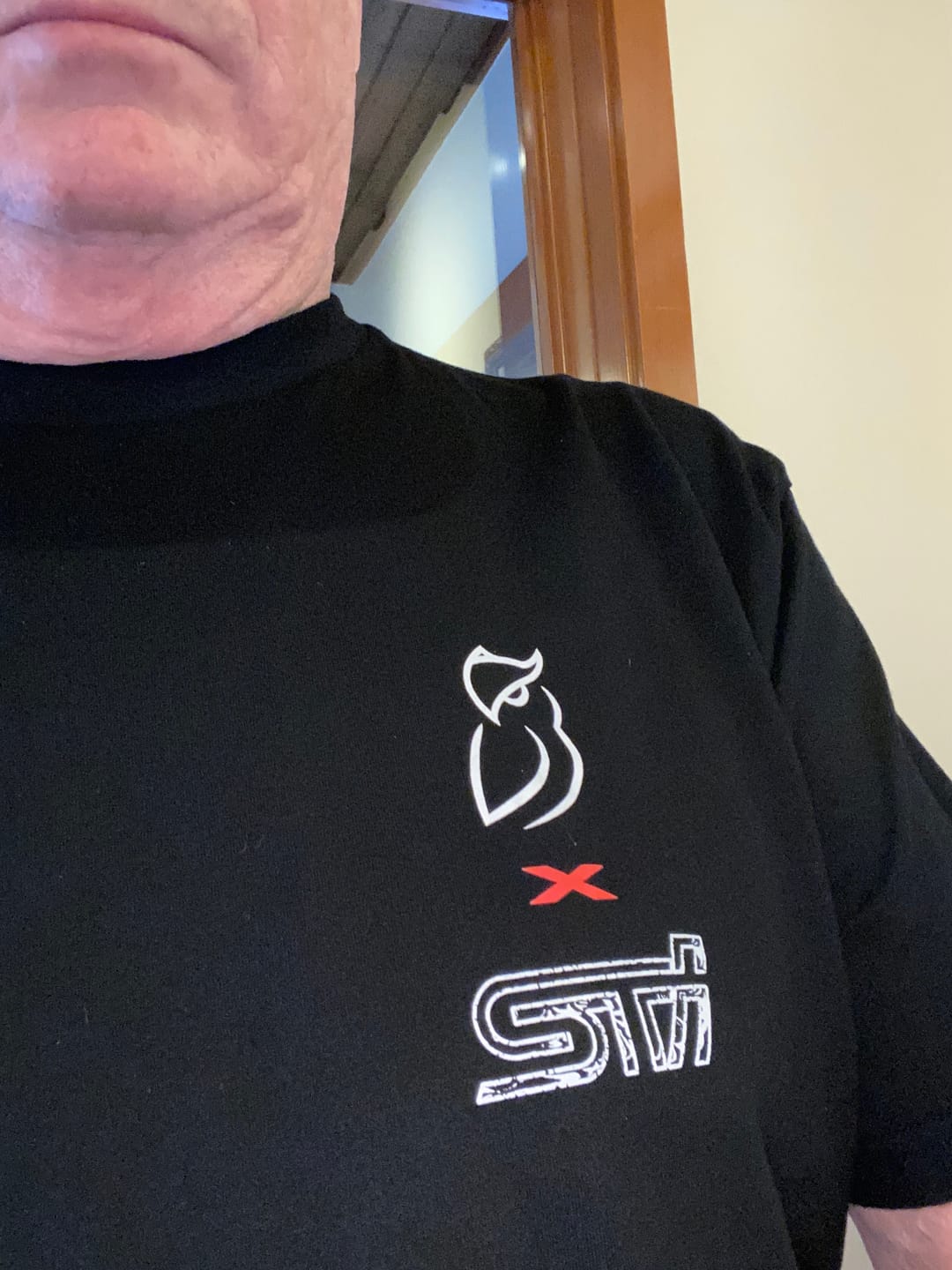 Customer photo review of Hawkeye STi Tee - Black