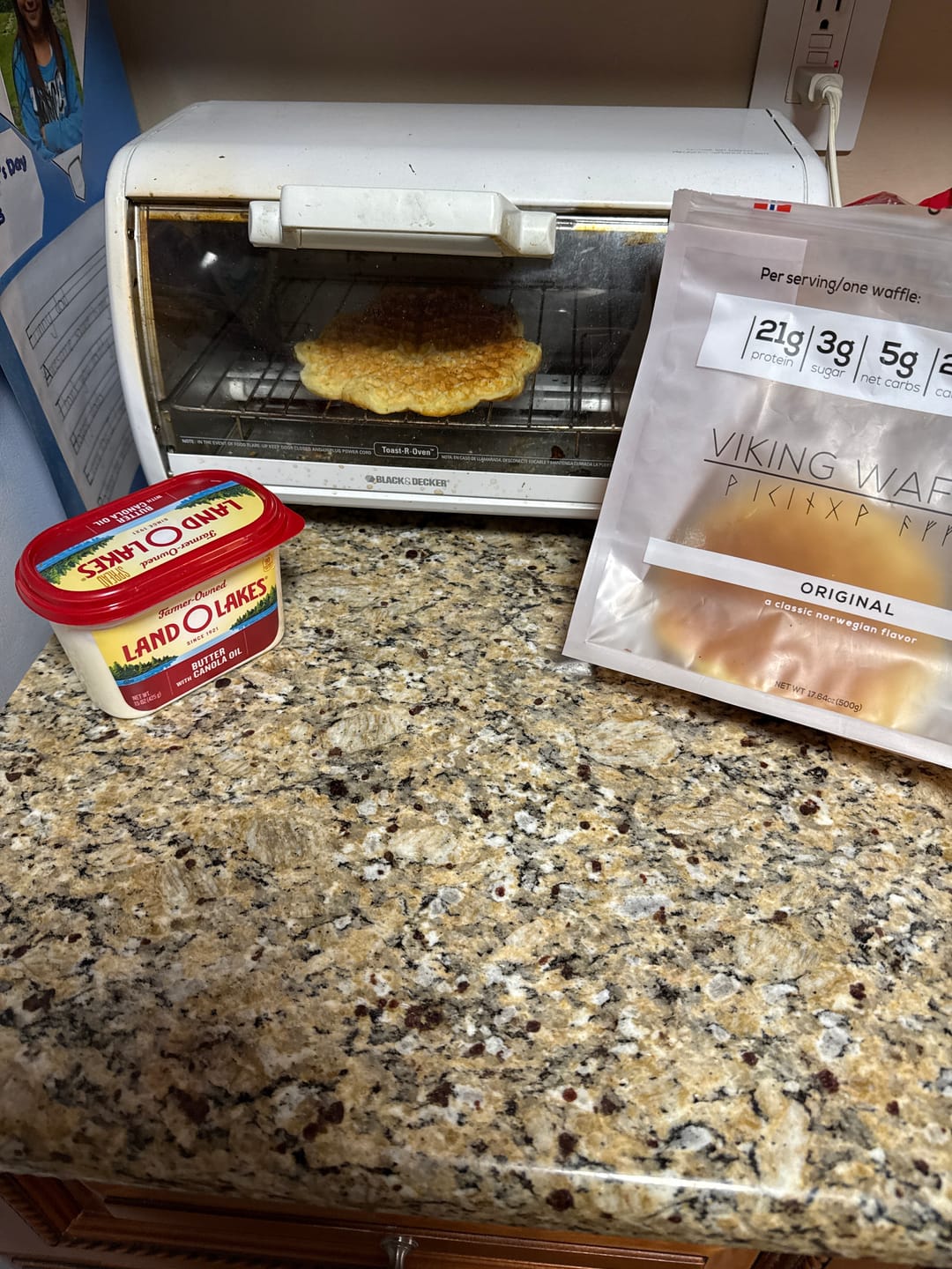 Customer photo review of Original Viking Waffles (Keto-Friendly)