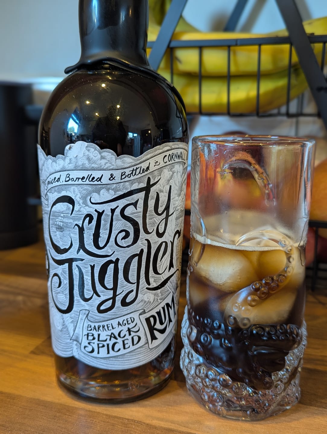 Customer photo review of Crusty Juggler Barrel Aged Black Spiced Rum