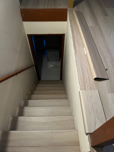 Customer photo review of Spring Park Oak Stair Tread