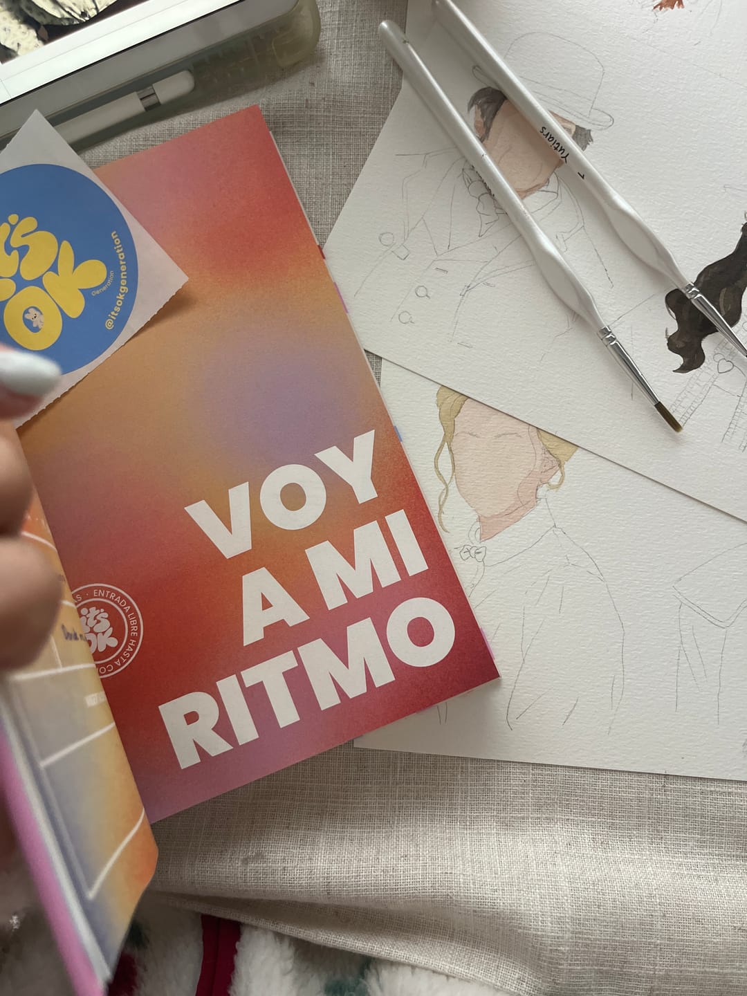 Customer photo review of Feel Good Journal | Portada Picnic