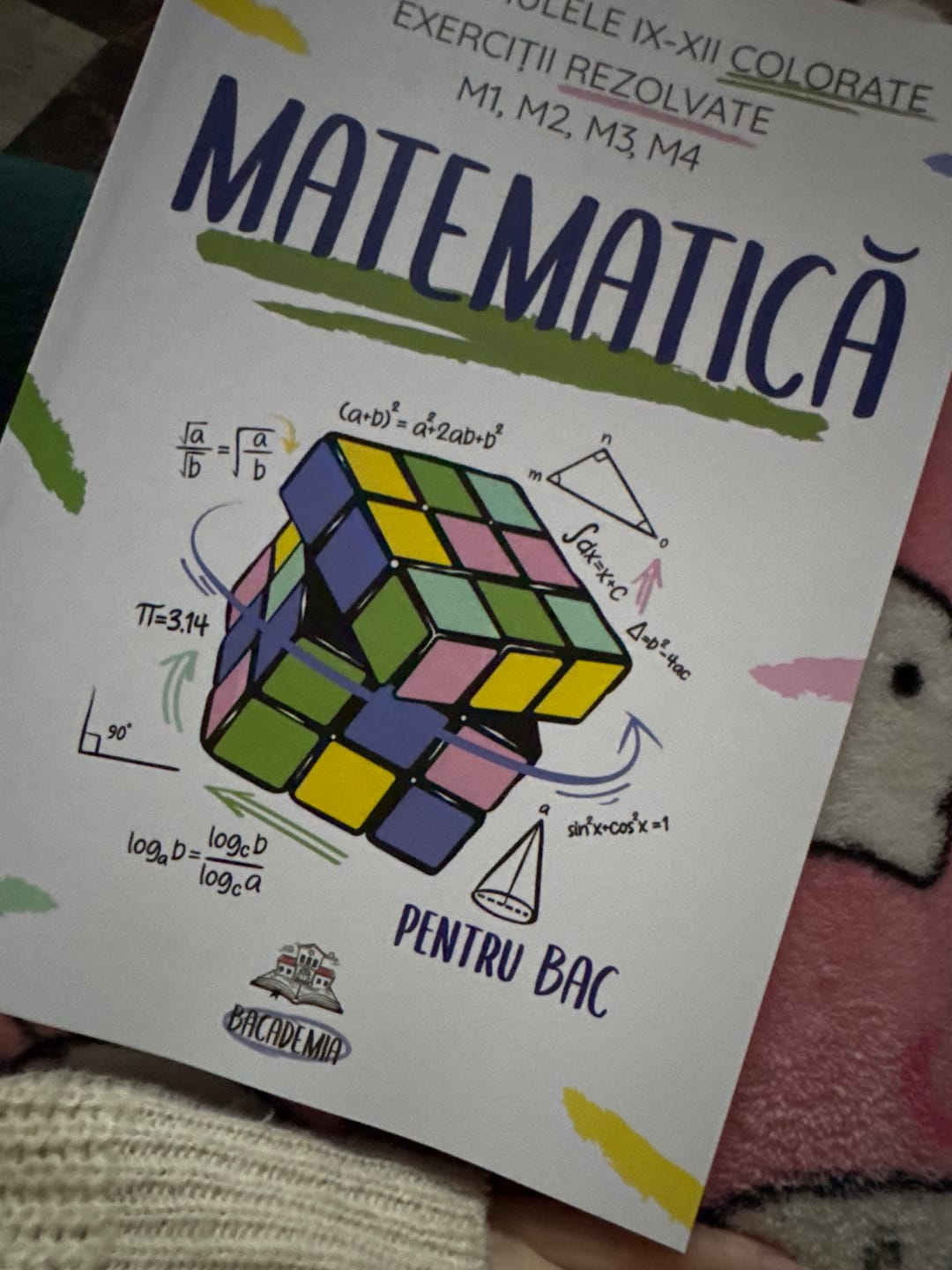 Customer photo review of Pachet Bacalaureat (Română + Matematică + Geografie) Bacademia