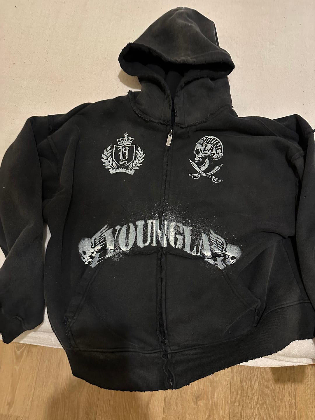 Customer photo review of 5222 - Ghost Zip-ups