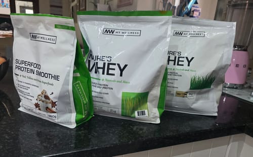 Customer photo review of My Wellness Super Nature's Whey Protein