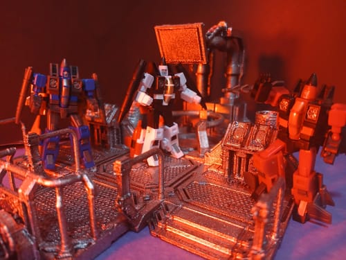 Customer photo review of Dr.Wu & Mechanic Studio Extreme Warfare DW-E19 Profel / E20 Elegy / E21 Turbo (Thrust / Dirge / Ramjet) fit to Earthrise Titan Class 3 in 1 set 5.5cm / 2"